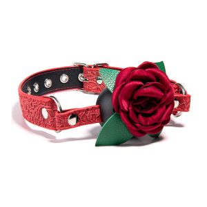 Bâillon Boule avec Rose / SM Fantasy