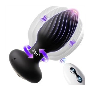 Plug anal télécommandé et rotatif / AnalTech