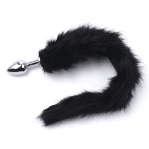 Plug queue de renard noire / MonSexToy