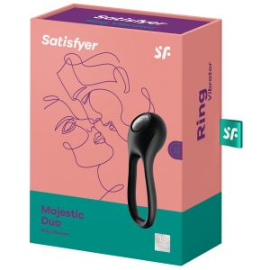 Anneau pénien vibrant Majestic Duo / Satisfyer
