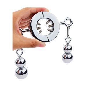Ballstretcher avec pics et poids / MonSexToy