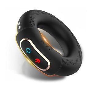 Anneau pénien vibrant & chauffant / Fukr